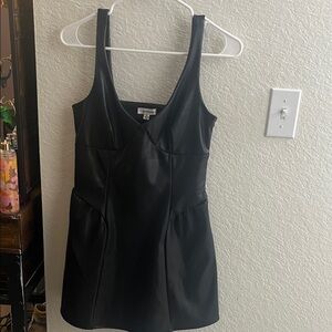 Eyeshadow Elegant Black Mini Dress